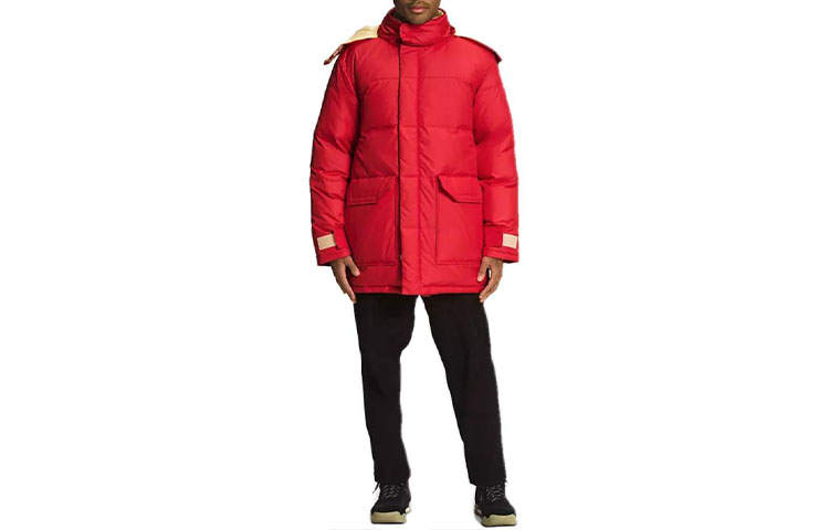 THE NORTH FACE Down Jacket Men's Red