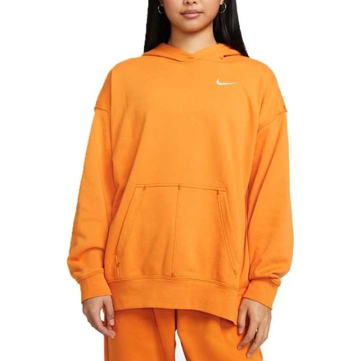 Nike Nike Sweatshirts Women's Orange Hooded Moderate Regular