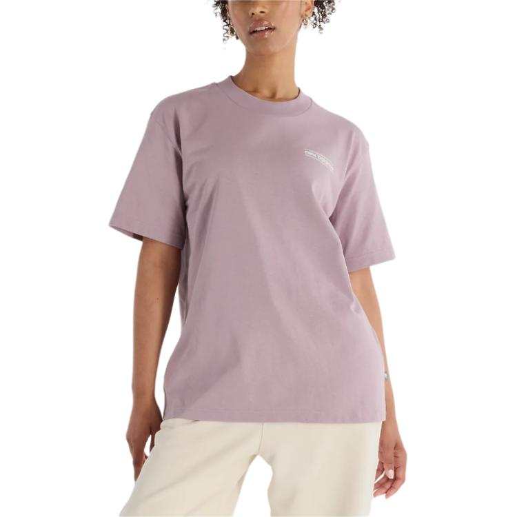 New Balance New Balance Drop Shoulder Sleeve T Shirt Women's Ice Wine