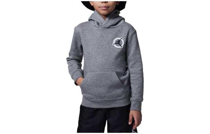 Jordan Jordan Sweatshirt Kids' Apparel Flight Mvp Pullover Gray Kids'