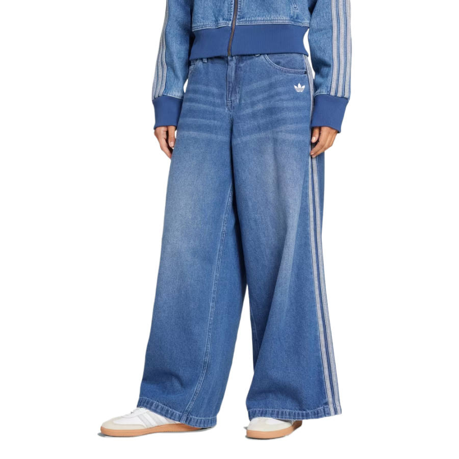 Adidas Originals ADILENIUM Adicolor Denim Pant Jeans Women's