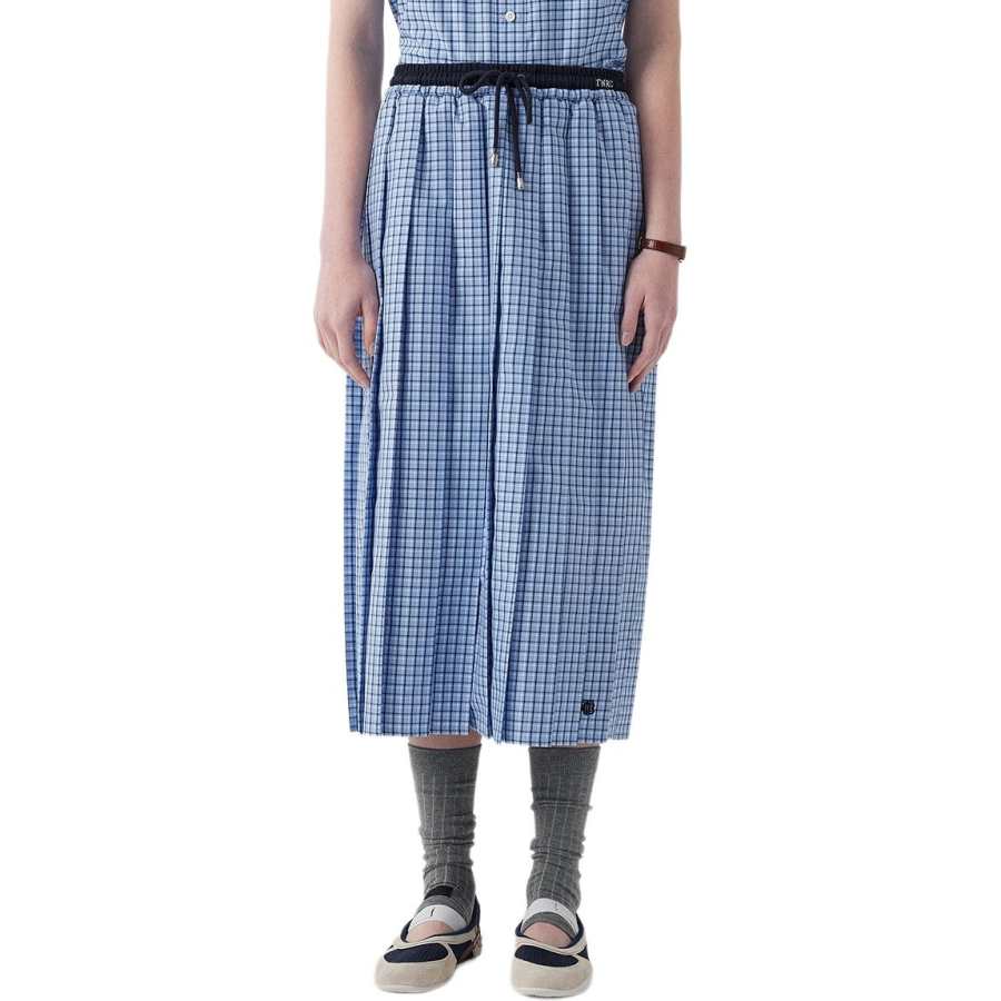 Teenie Weenie Casual Long Skirt Women's Blue