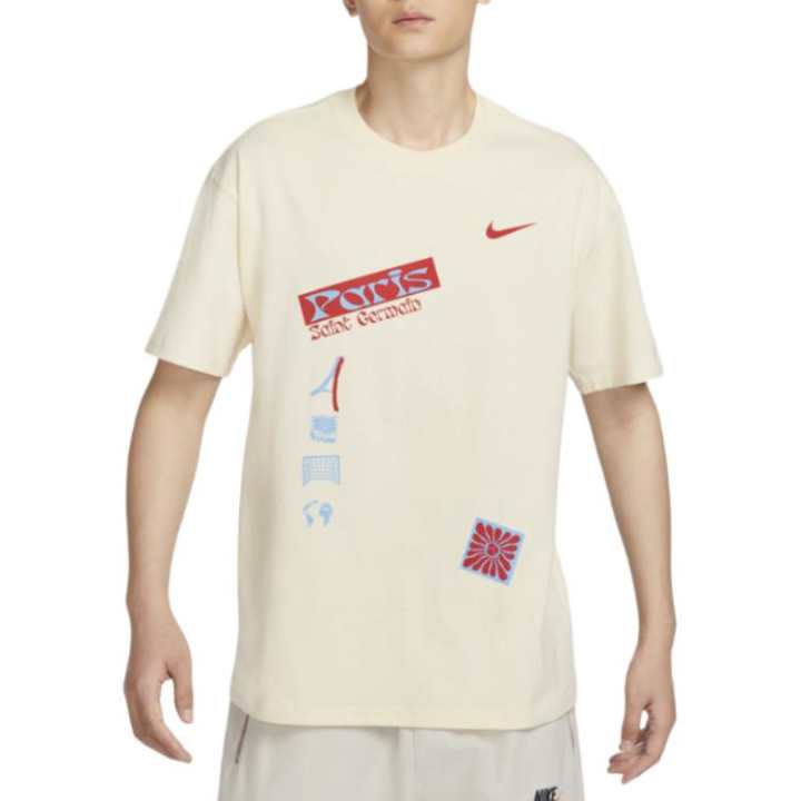 Nike Nike Paris Saint Germain T Shirt Men's Coconut Milk