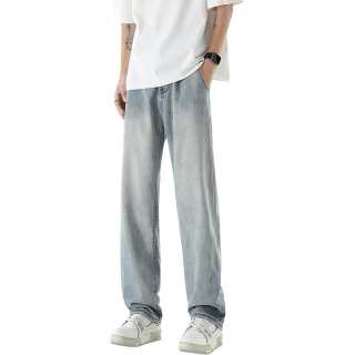 POLAR BEAR Jeans Unisex Thin Straight Fit Pants