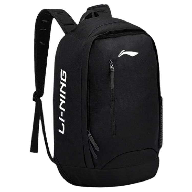 Li-Ning Li Ning Polyester Backpack Regular Unisex Black