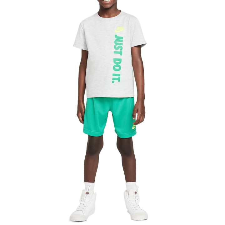Nike Nike Casual Sportswear Gray Green Children Aged 3 7 Years Old
