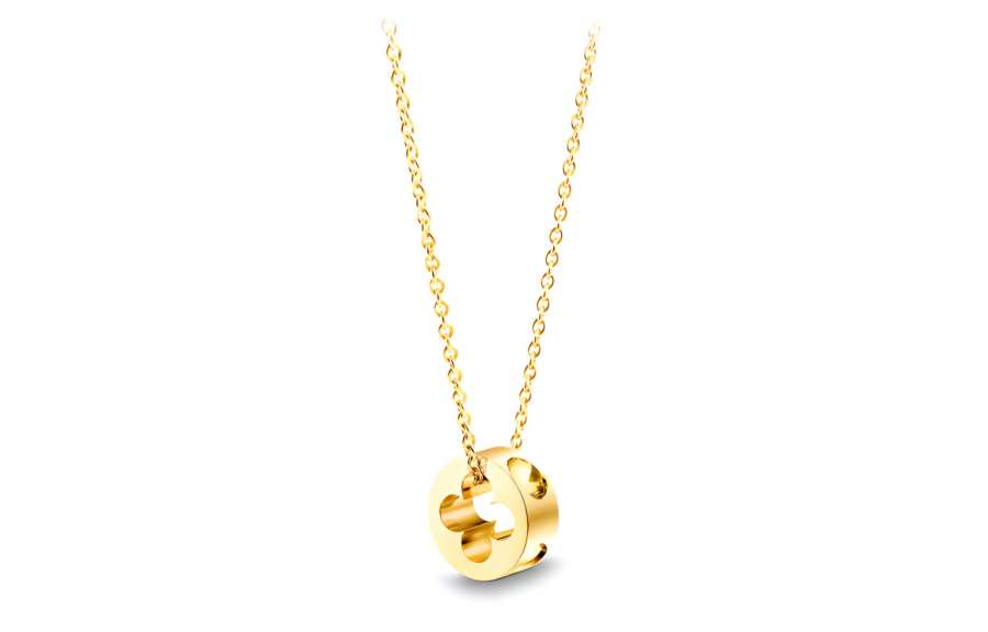 LOUIS VUITTON EMPREINTE 18K Gold Necklaces Women's