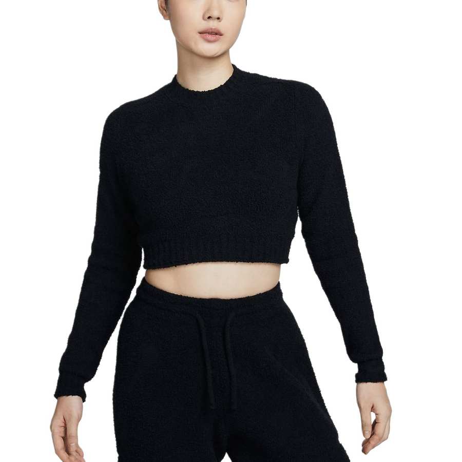 Nike Nike Sportswear Phoenix Cozy Bouclé Knitwear Women's Black