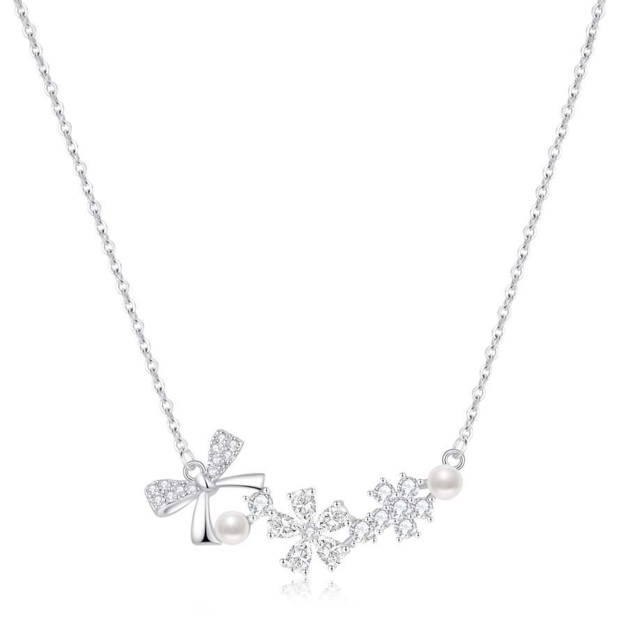 Barbie Synthetic Cubic Zirconia Necklaces Unisex