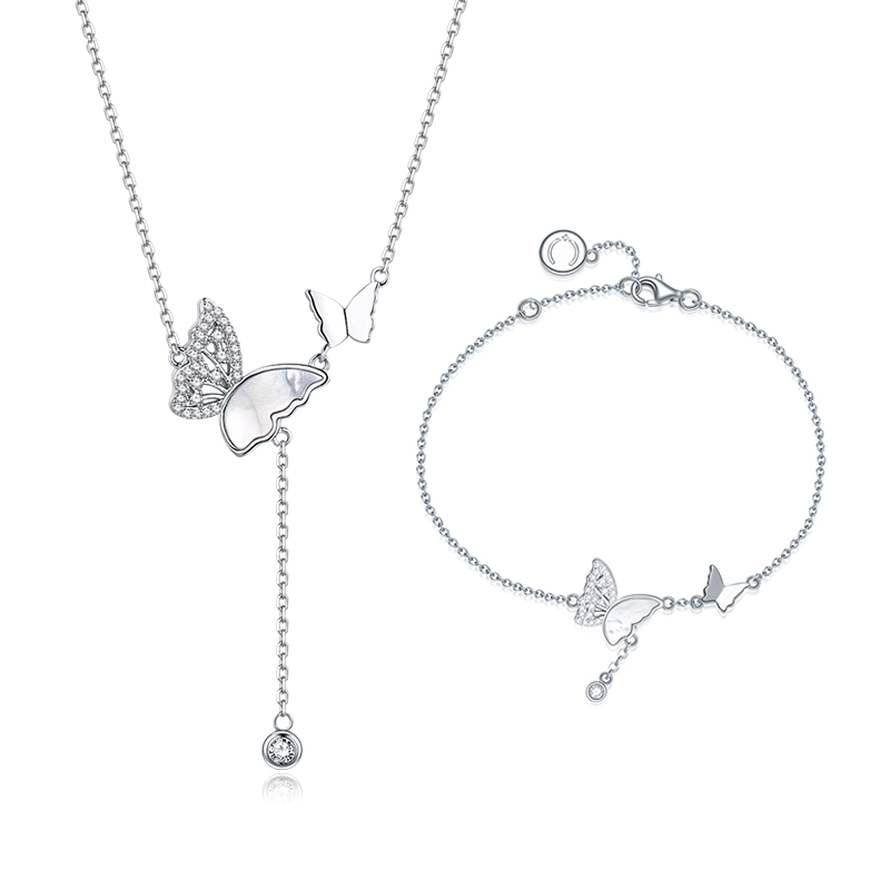 FANCI 925 Sterling Silver Necklaces Women's