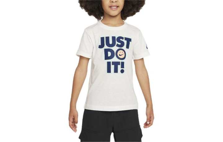 Nike Nike Smiley T Shirt Kids' White
