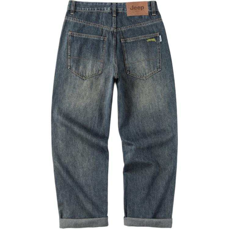 Jeep Jeans Men's Moderate Straight Fit Pants