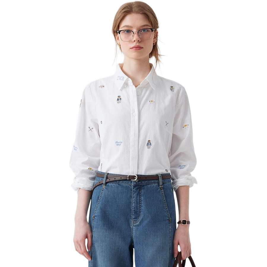 Teenie Weenie Shirt Women's White