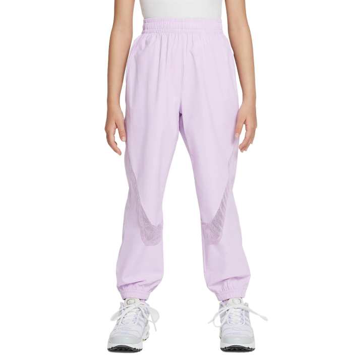 Nike Nike Full Length Pants Swoosh Pink Purple Children Aged 3 7 Years Old