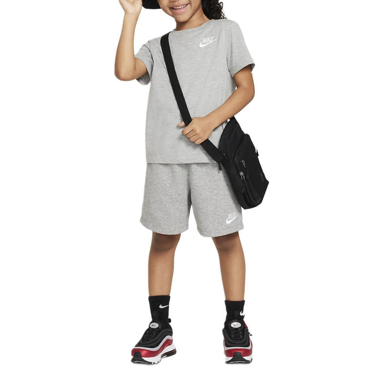 Nike Nike Casual Sportswear Dark Gray Mixed Color Children Aged 3 7 Years Old
