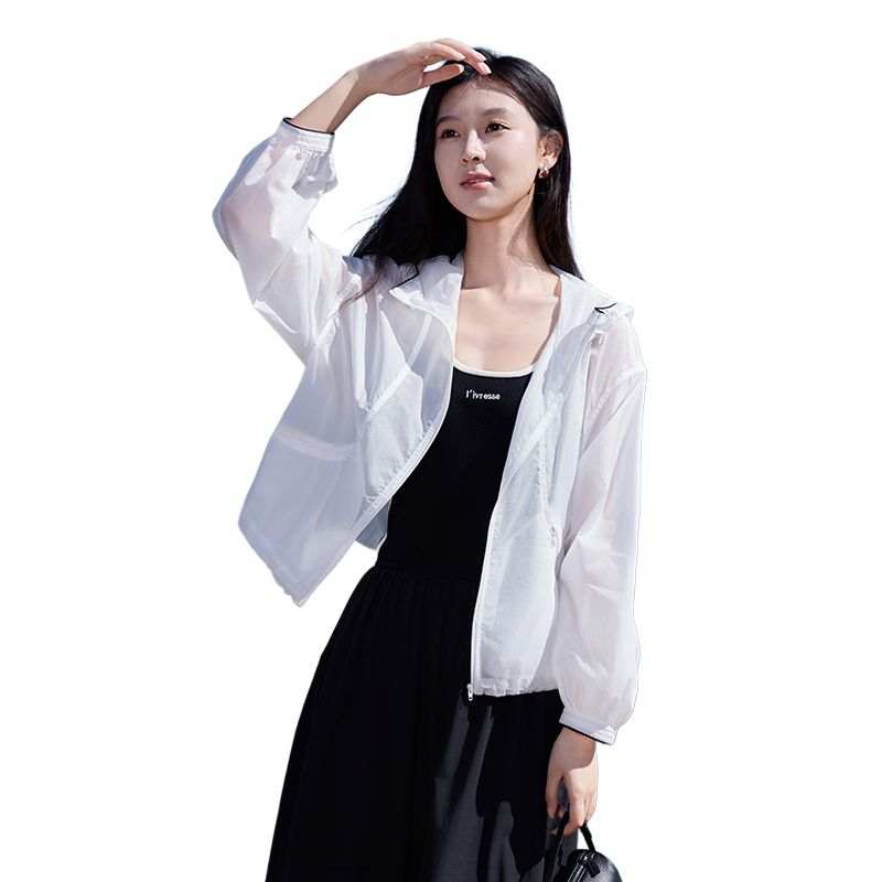 XIANGYING Jackets Women's Hooded Non Detachable Thin Other