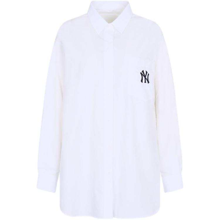 MLB MLB Base Logo Shirts Unisex White Moderate