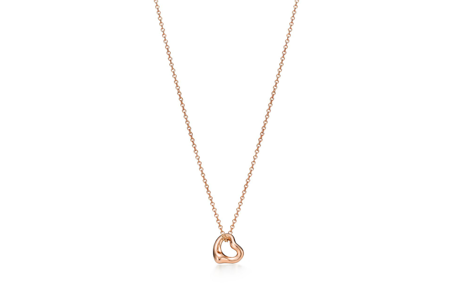 TIFFANY & CO. 18K Rose Gold Necklaces Women's Rose Gold