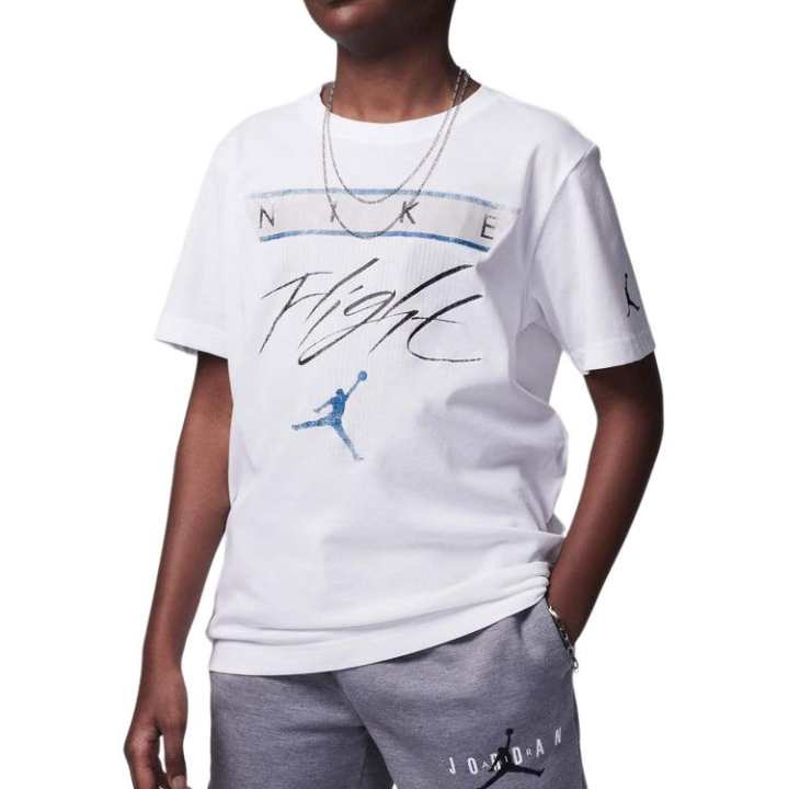 Jordan Jordan Kids T Shirts Crew Neck Moderate