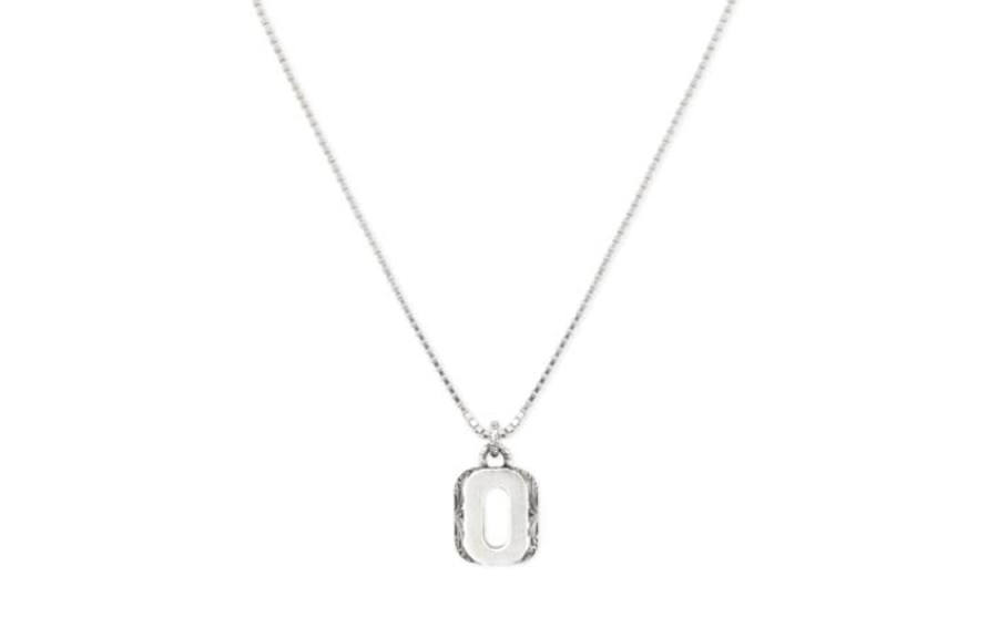GUCCI 925 Sterling Silver Necklaces Unisex