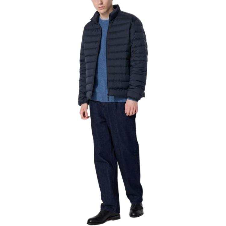 UNIQLO Down Jacket Men's Navy Blue