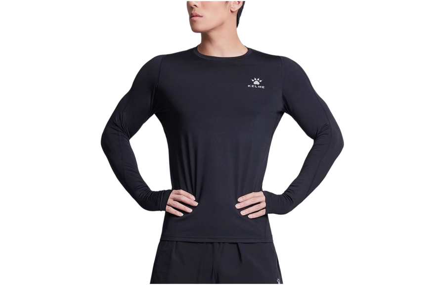 KELME Fitness Clothing Men's Thickened And Fleece Lined Straight Fit