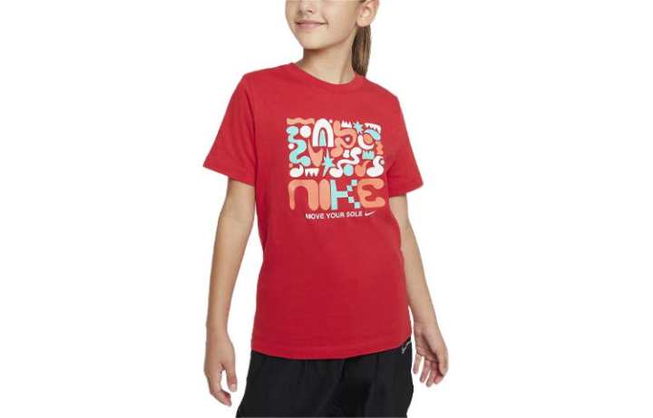 Nike Nike Kids T Shirts Crew Neck Moderate