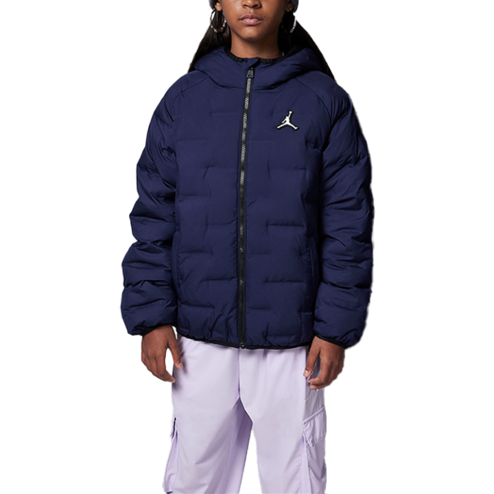 Jordan Jordan Welded Puffer Jackets & Coats Midnight Marine Teenagers