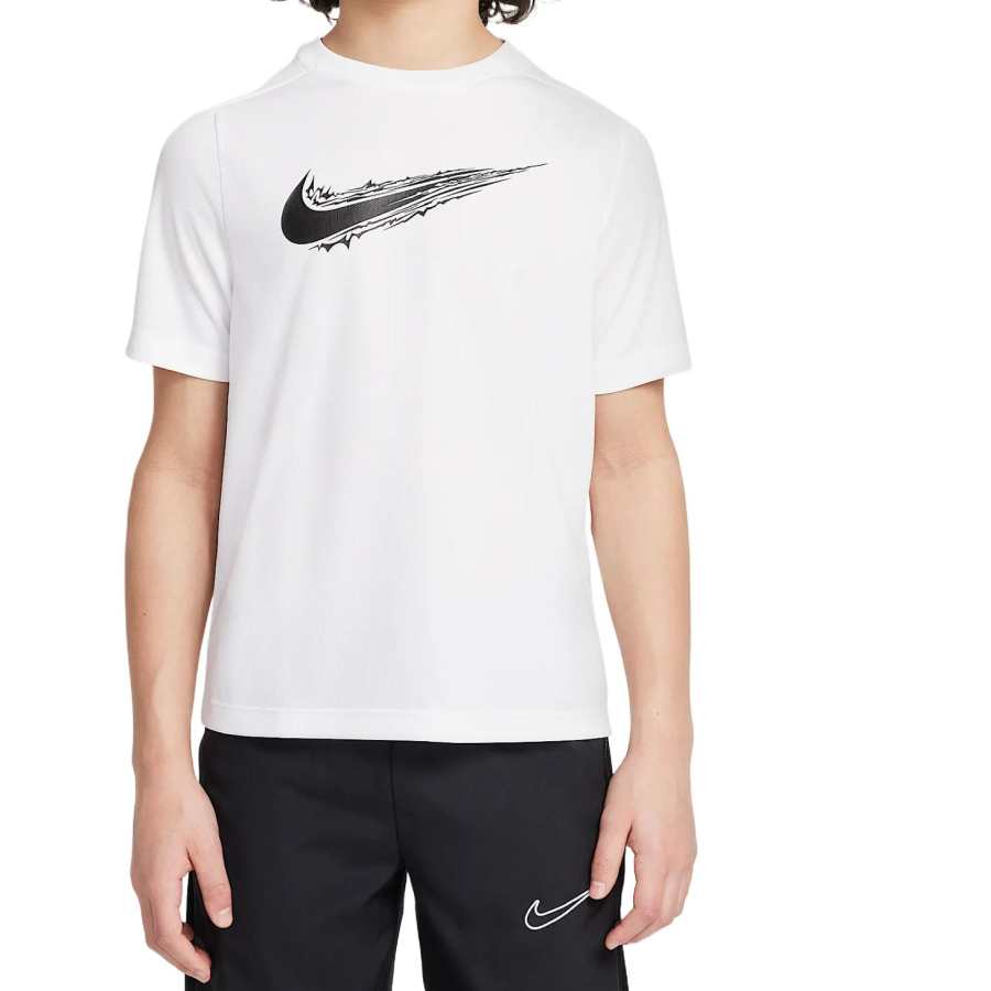 Nike Nike DryDri Fit T Shirt White Teenagers