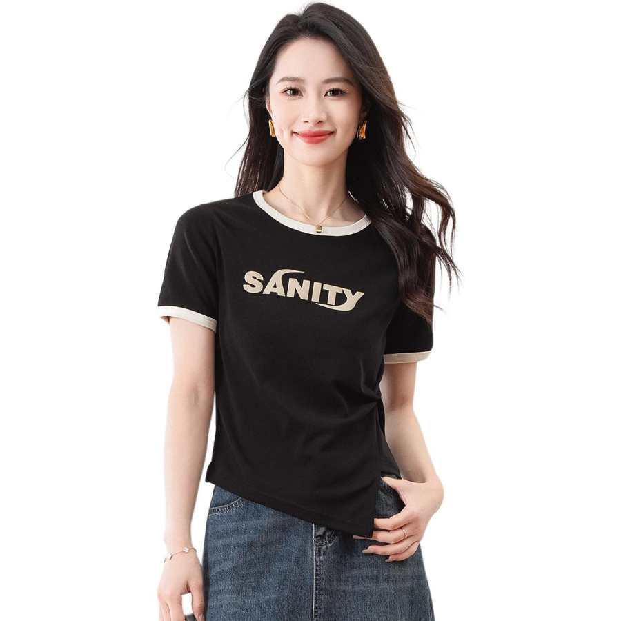 BALENO T Shirts Women's Crew Neck Moderate