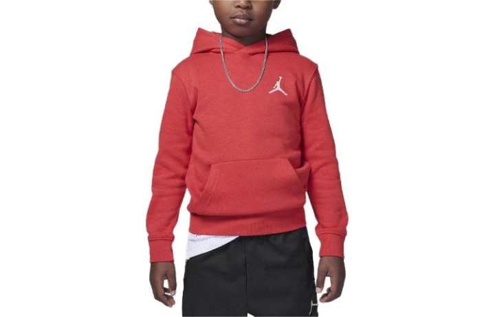 Jordan Jordan MJ Essentials Pullover Hoodie Sweatshirt Watermelon Red Kids'