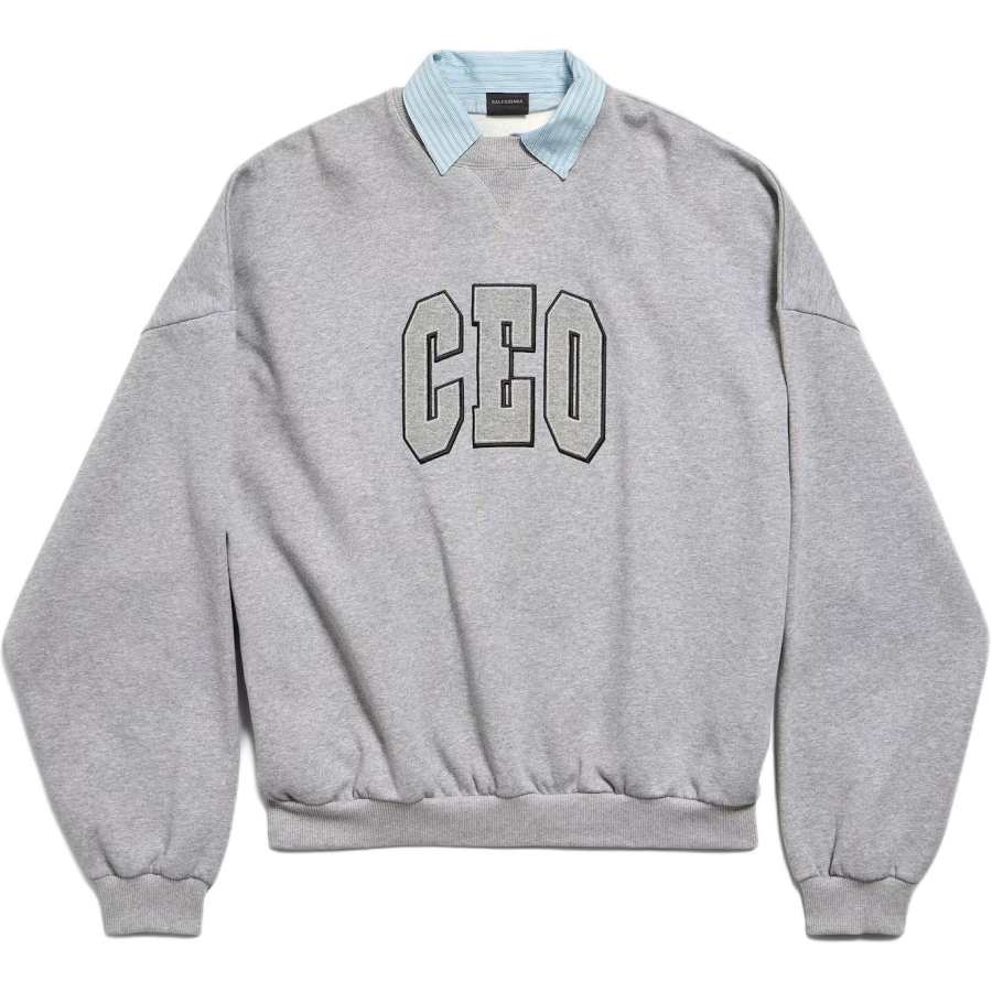 Balenciaga FW25 Sweatshirt Loose Fit Women's