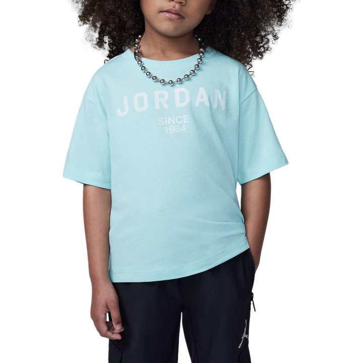 Jordan Jordan GRAPHIC T SHIRT T Shirt Light Truffle Children Aged 3 7 Years Old
