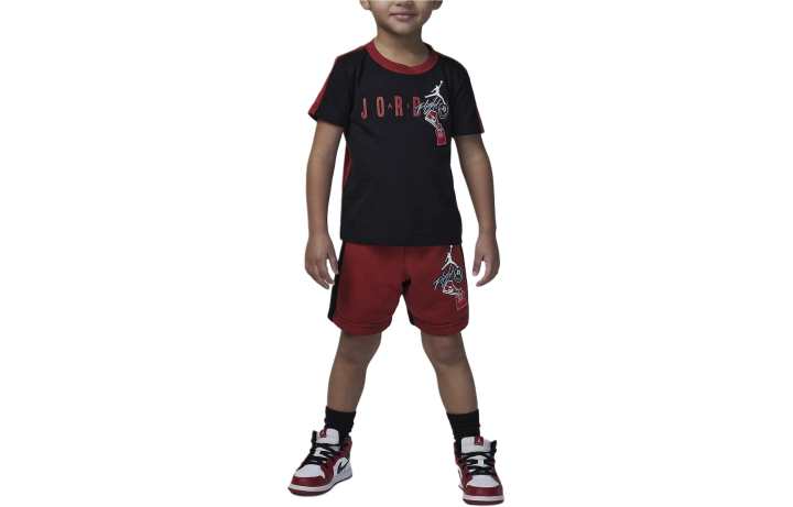 Jordan Jordan Kids Matching Sets Black Red Infant And Toddler