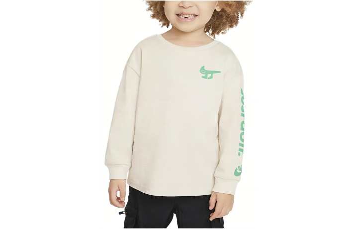 Nike Nike T Shirt Light Ivory White Infant And Toddler