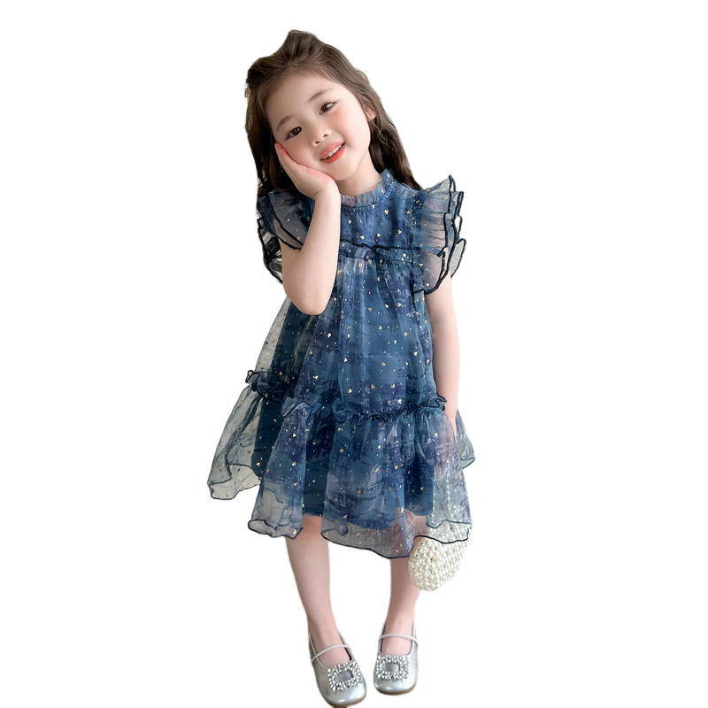 Lanza Dress Blue Children Aged 3 7 Years Old