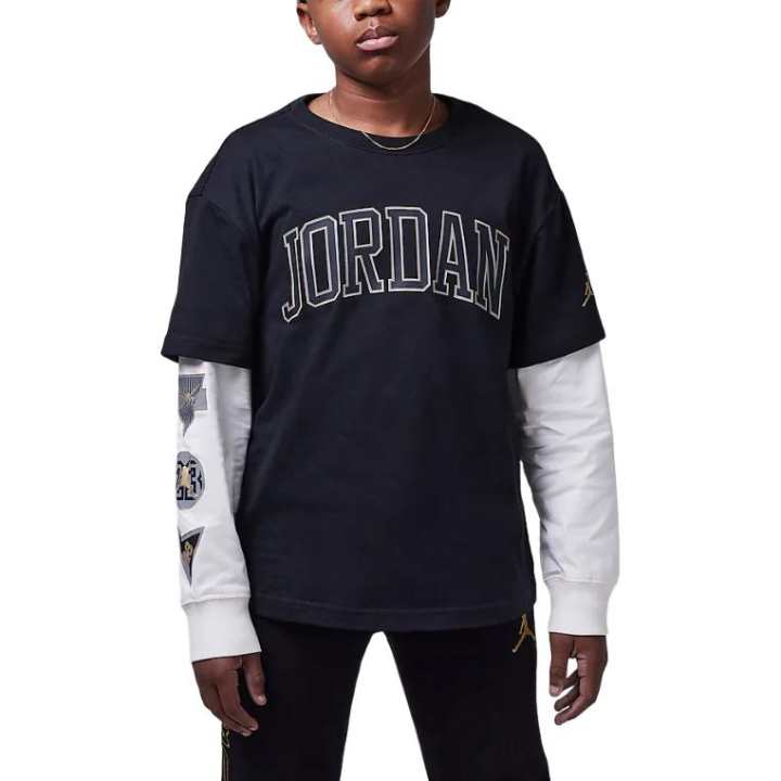 Jordan Jordan Grade School T Shirts Crew Neck Moderate
