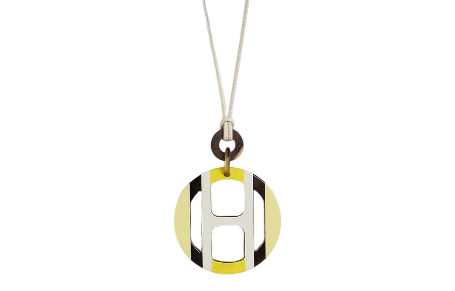 HERMES HERMES H Equipe Necklaces Women's