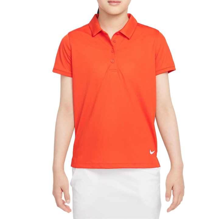 Nike Nike VictoryDri Fit T Shirt Orange Red Kids'