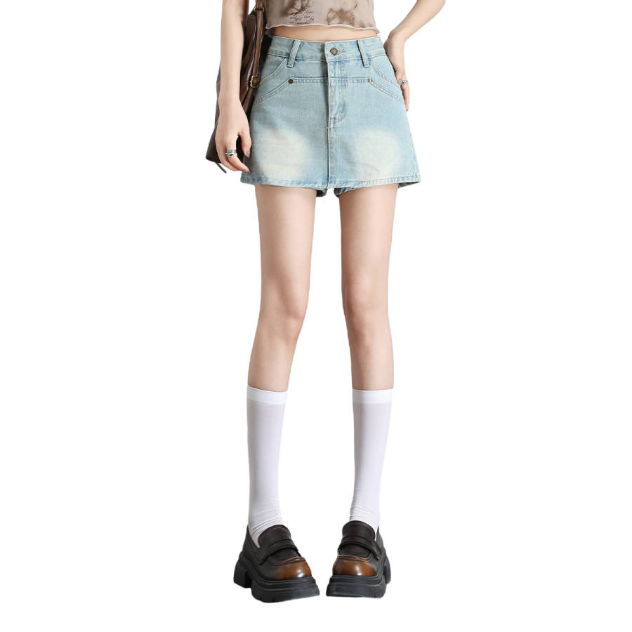 BALENO Denim Short Skirts Women's