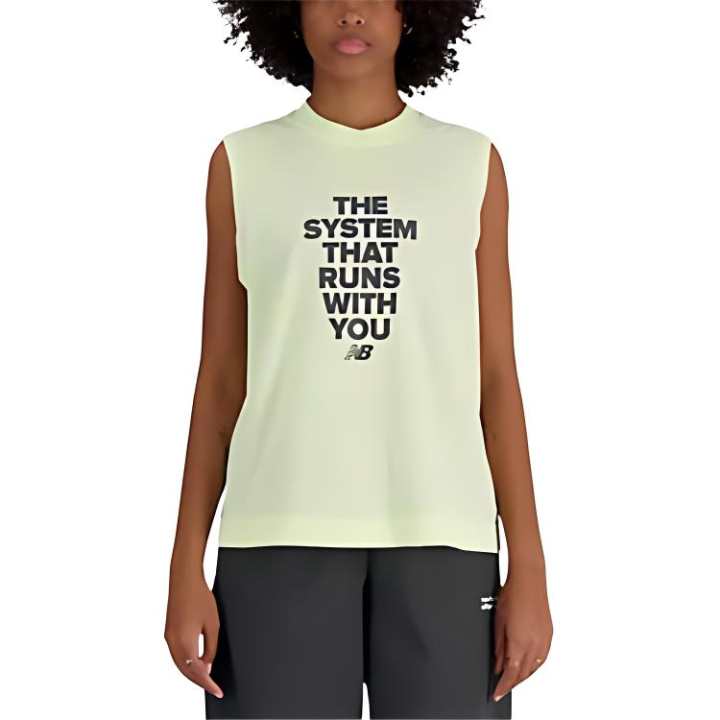 New Balance New Balance Shifted Heathertech Graphic Tank Top