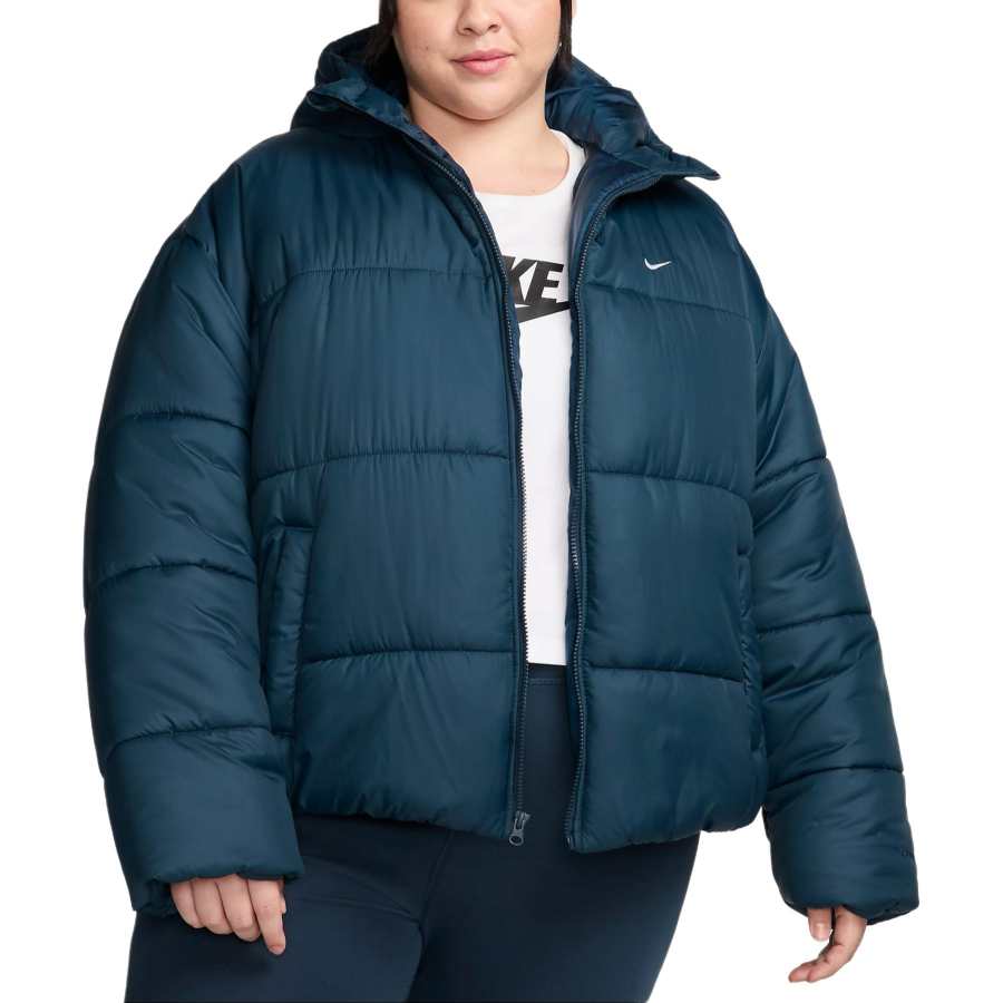 Nike Nike Sportswear Classic Puffer Women's Therma FIT Loose Hooded Jacket Plus Size