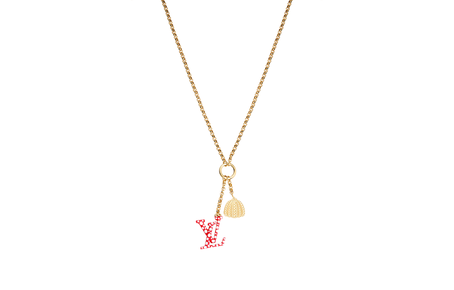 LOUIS VUITTON X Yayoi Kusama Lv Iconic Infinity Dots Necklace