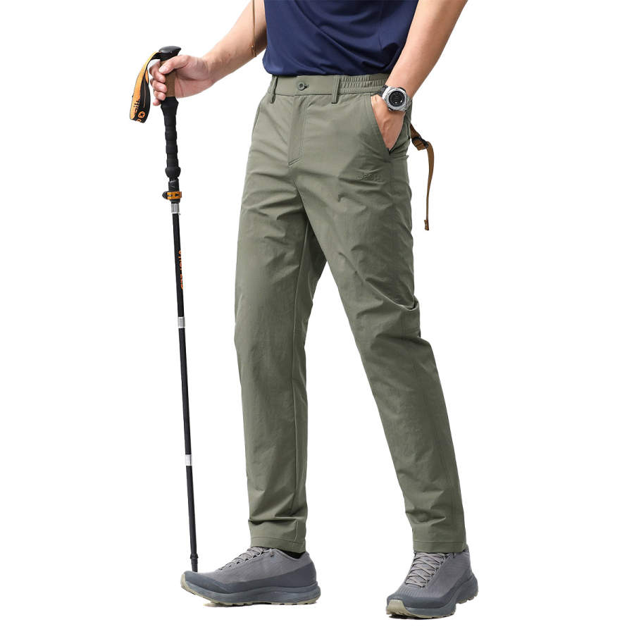 Jeep Casual Pants Men's Thin Straight Fit Pants