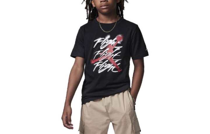 Jordan Jordan Kids T Shirts Crew Neck Moderate