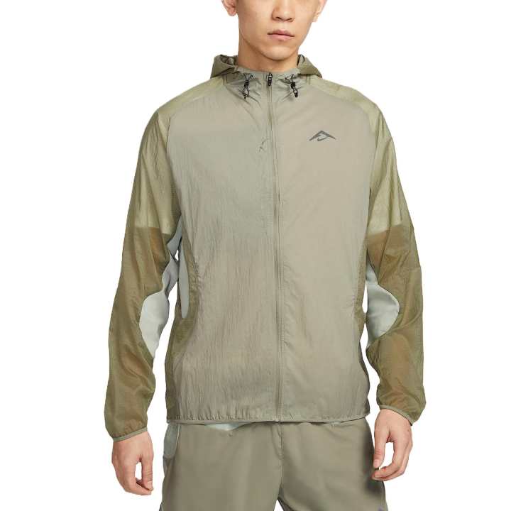 Nike Nike Jackets Men's Green Hooded Non Detachable Moderate