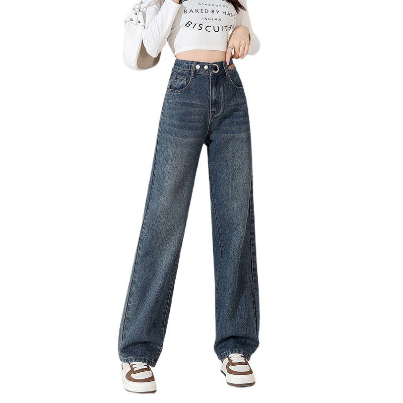 BALENO Jeans Women's Blue Moderate Wide Leg Pants