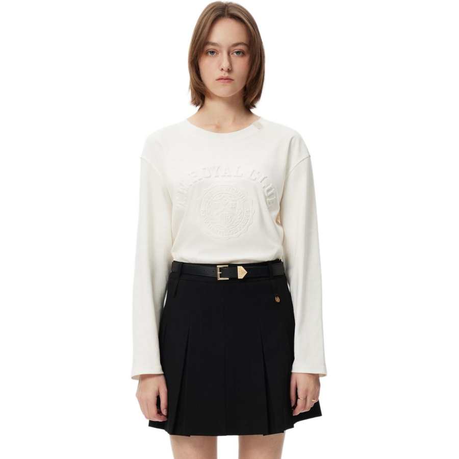 Teenie Weenie T Shirt Women's Ivory White