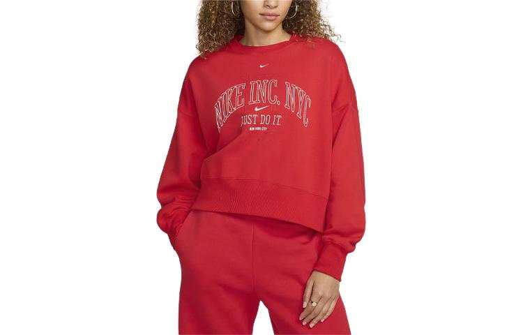 Nike Nike Sportswear Phoenix Fleece Women's Over-Oversized Crew-Neck Graphic Sweatshirt