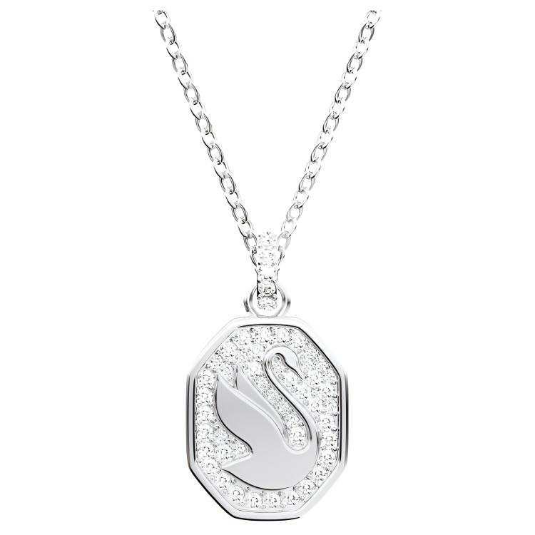 Swarovski Swan Necklaces Women's Silver
